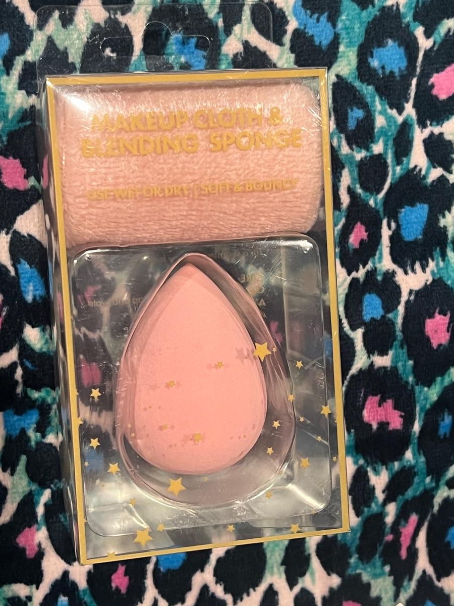 Makeup Cloth & Blending Sponge Set Pink