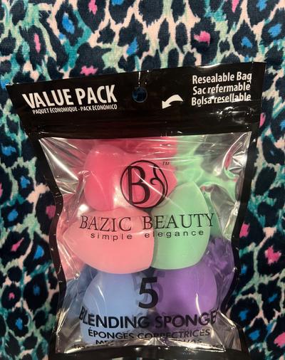 Bazic Beauty 5-Pack Blending Sponges Value Pack