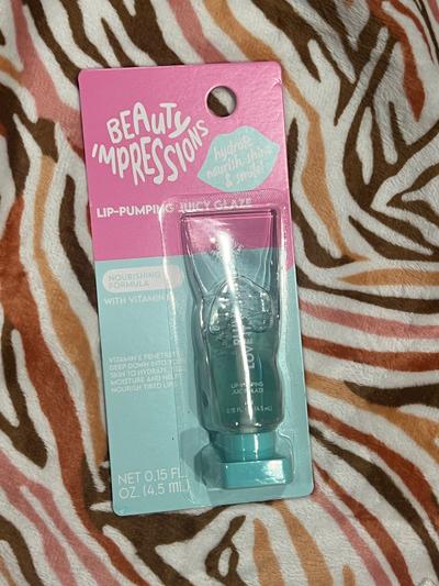 Beauty Impressions Lip-Pumping Juicy Glaze/ Nourishing Formula with Vitamin E