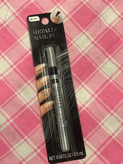 b.color Metallic Nail Pen Silver