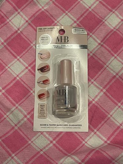 MHB Must-Have Beauty Peel Off Latex Tape Nail Tool