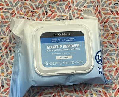 BiOPHIL Makeup Remover Cleansing Towelettes 25ct
