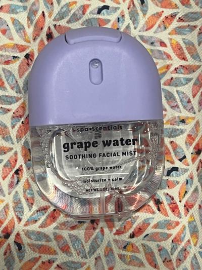Spa Scentials Grape Water Soothing Facial Mist 1oz