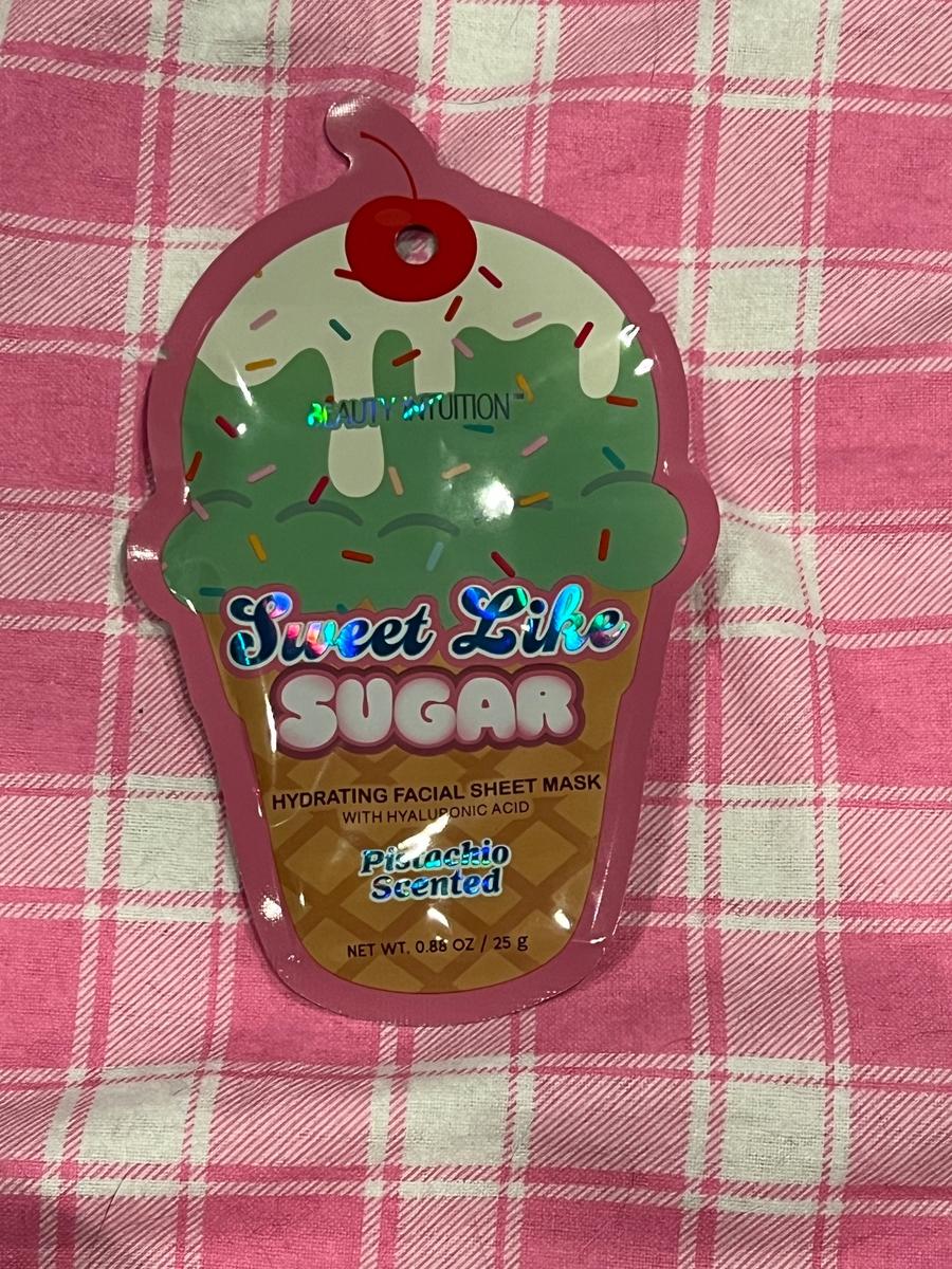 Beauty Intuition Sweet Like Sugar Pistachio Hydrating Facial Sheet Mask
