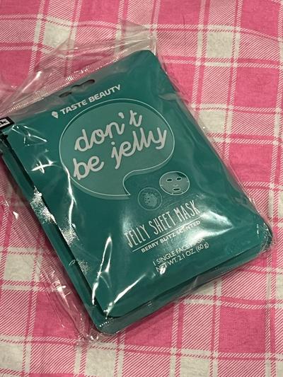 Taste Beauty Don't Be Jelly Berry Blitz Sheet Mask 4 Pack