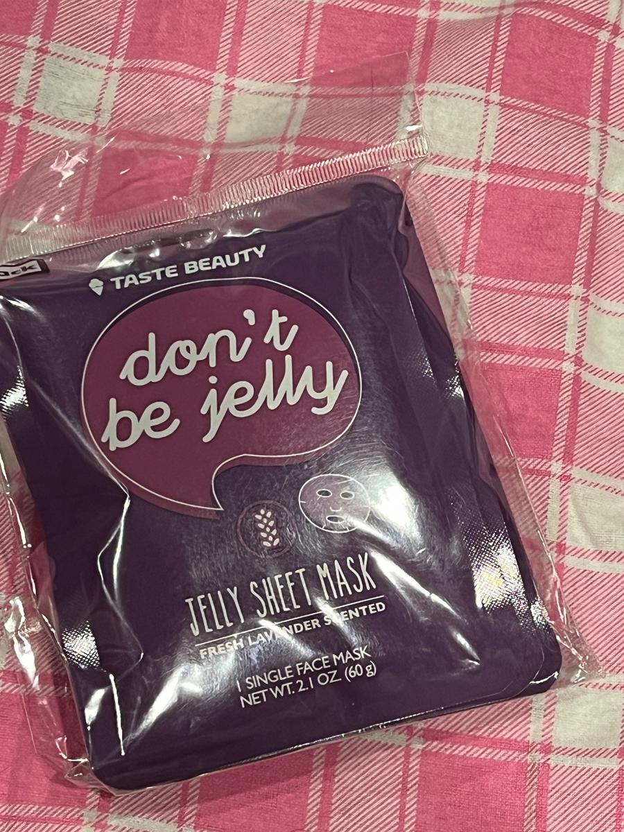 Don't Be Jelly Lavender Jelly Sheet Mask 4 Pack