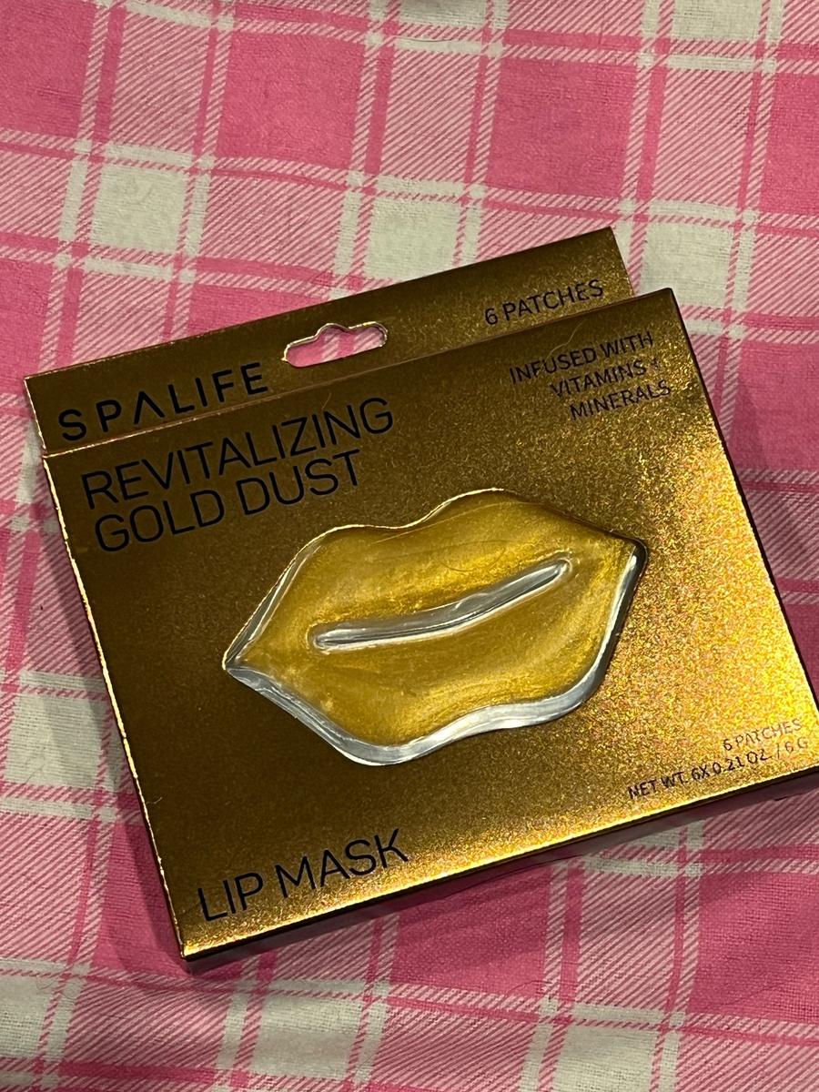 SpaLife Revitalizing Gold Dust Lip Mask 6-patch