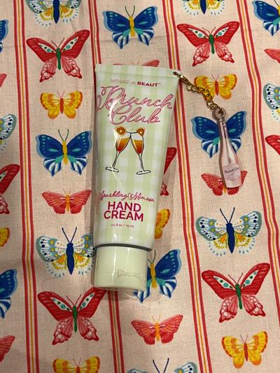 Brunch Club Sparkling Mimosa Hand Cream with Charm