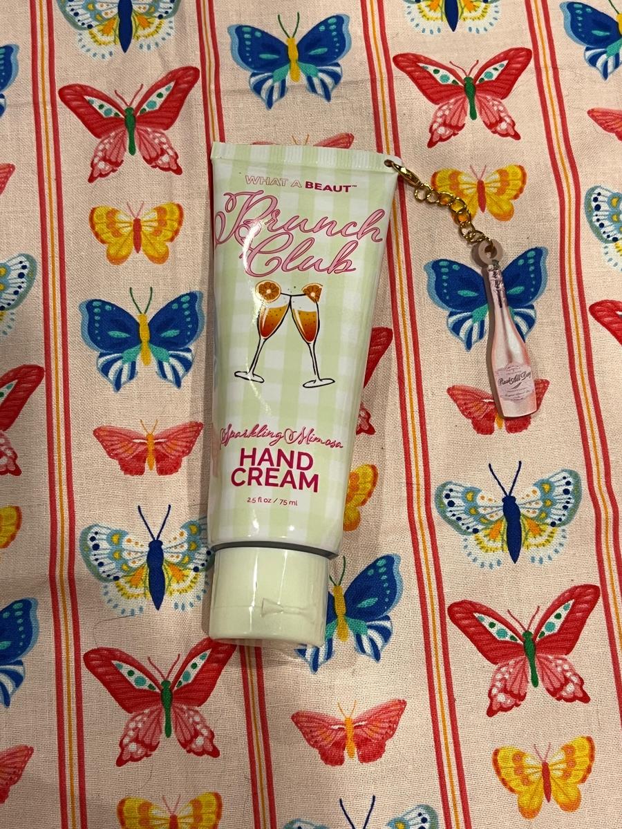 Brunch Club Sparkling Mimosa Hand Cream with Charm
