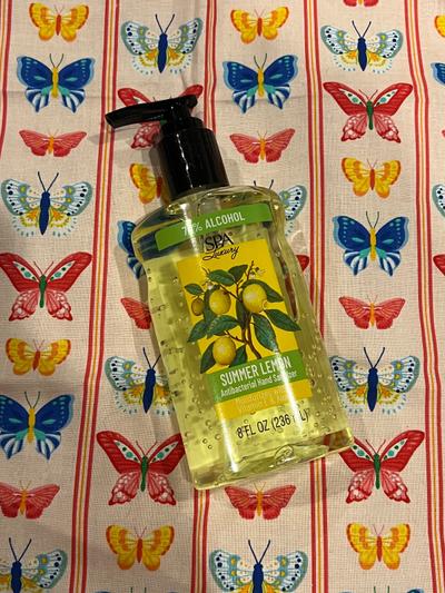 Spa Luxury Summer Lemon Antibacterial Hand Sanitizer 8oz