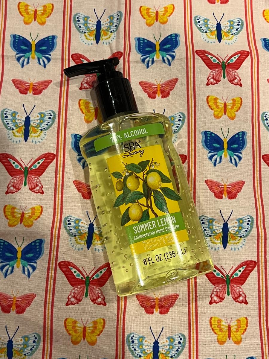 Spa Luxury Summer Lemon Antibacterial Hand Sanitizer 8oz