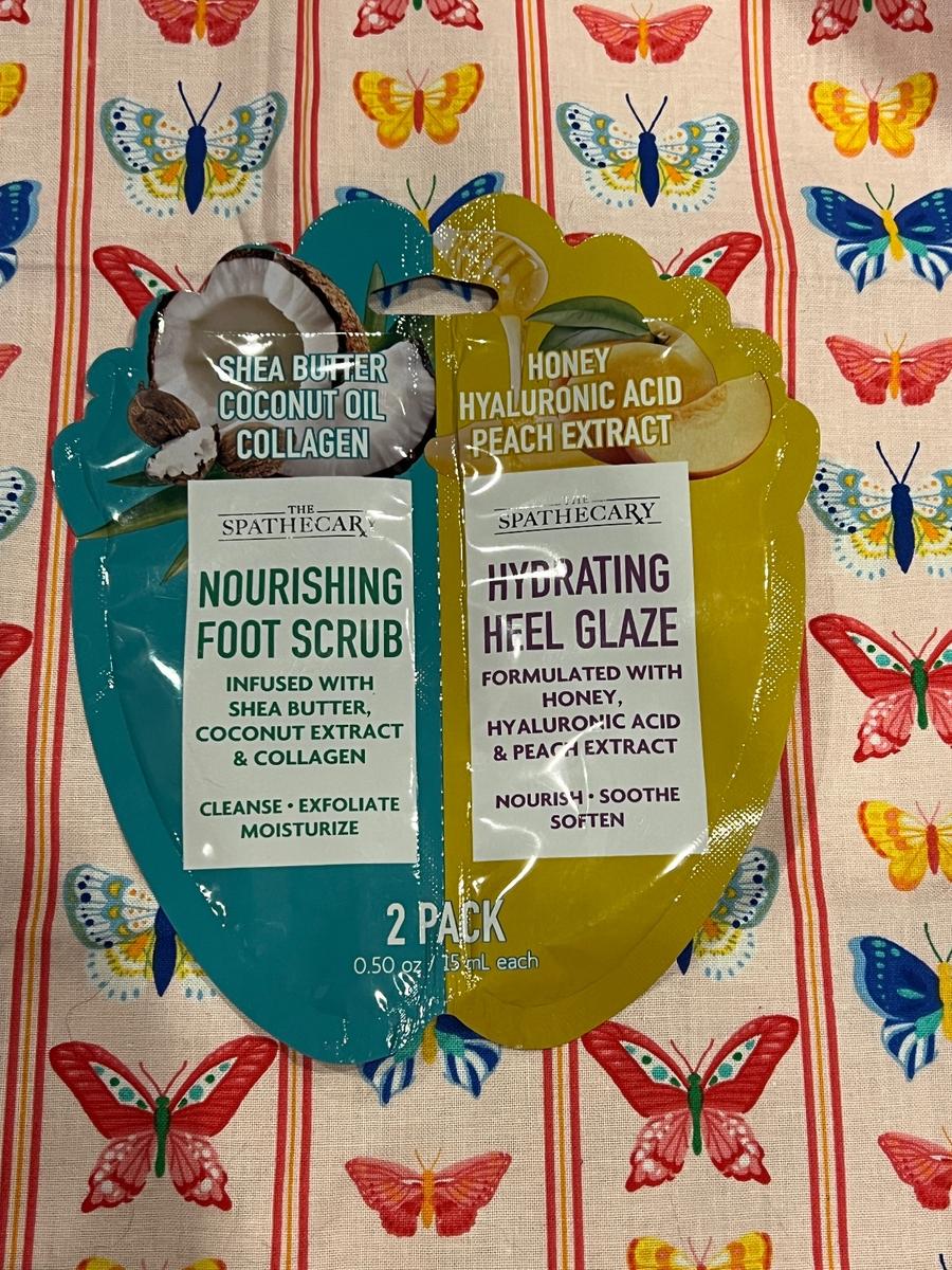 The Spathecary Nourishing Foot Scrub & Hydrating Heel Glaze 2-Pack