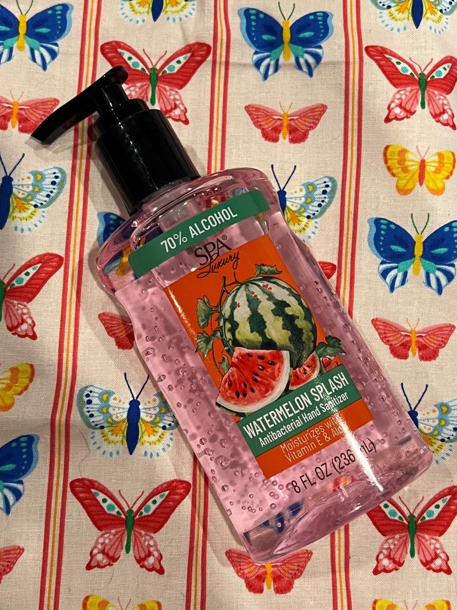 Spa Luxury Watermelon Splash Antibacterial Hand Sanitizer 8oz