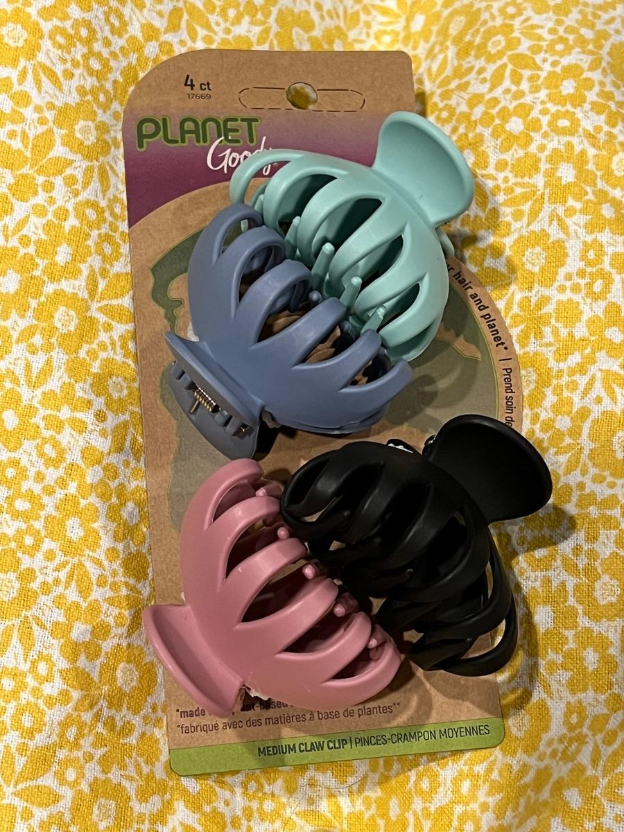 Planet Goody Medium Claw Clips 4ct