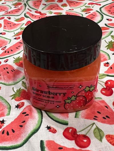 Global Beauty Care Strawberry Body Scrub