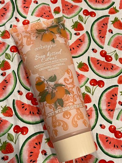 Amber Glow Sun Kissed Citrus Exfoliating Body Scrub
