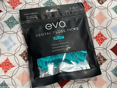Evo Mint Dental Floss Picks 3-in-1 60ct