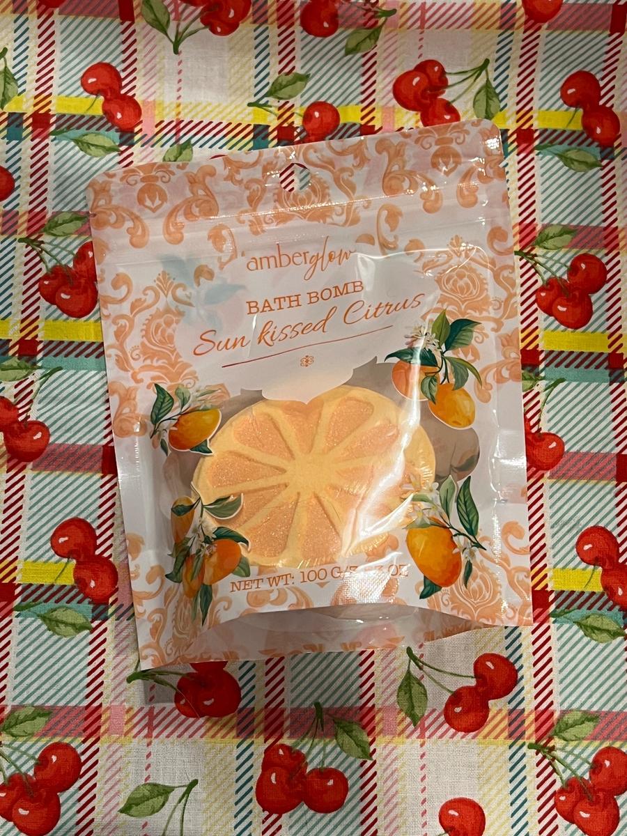 Amberglow Sun Kissed Citrus Bath Bomb