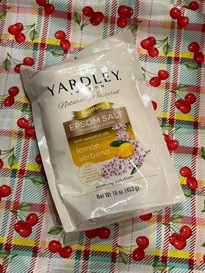 Yardley London Lemon Verbena Epsom Salt 16oz