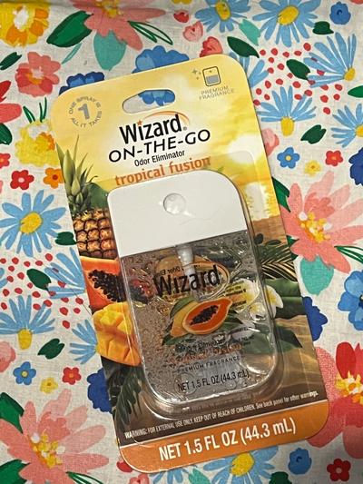 Wizard On-The-Go Odor Eliminator Tropical Fusion Spray