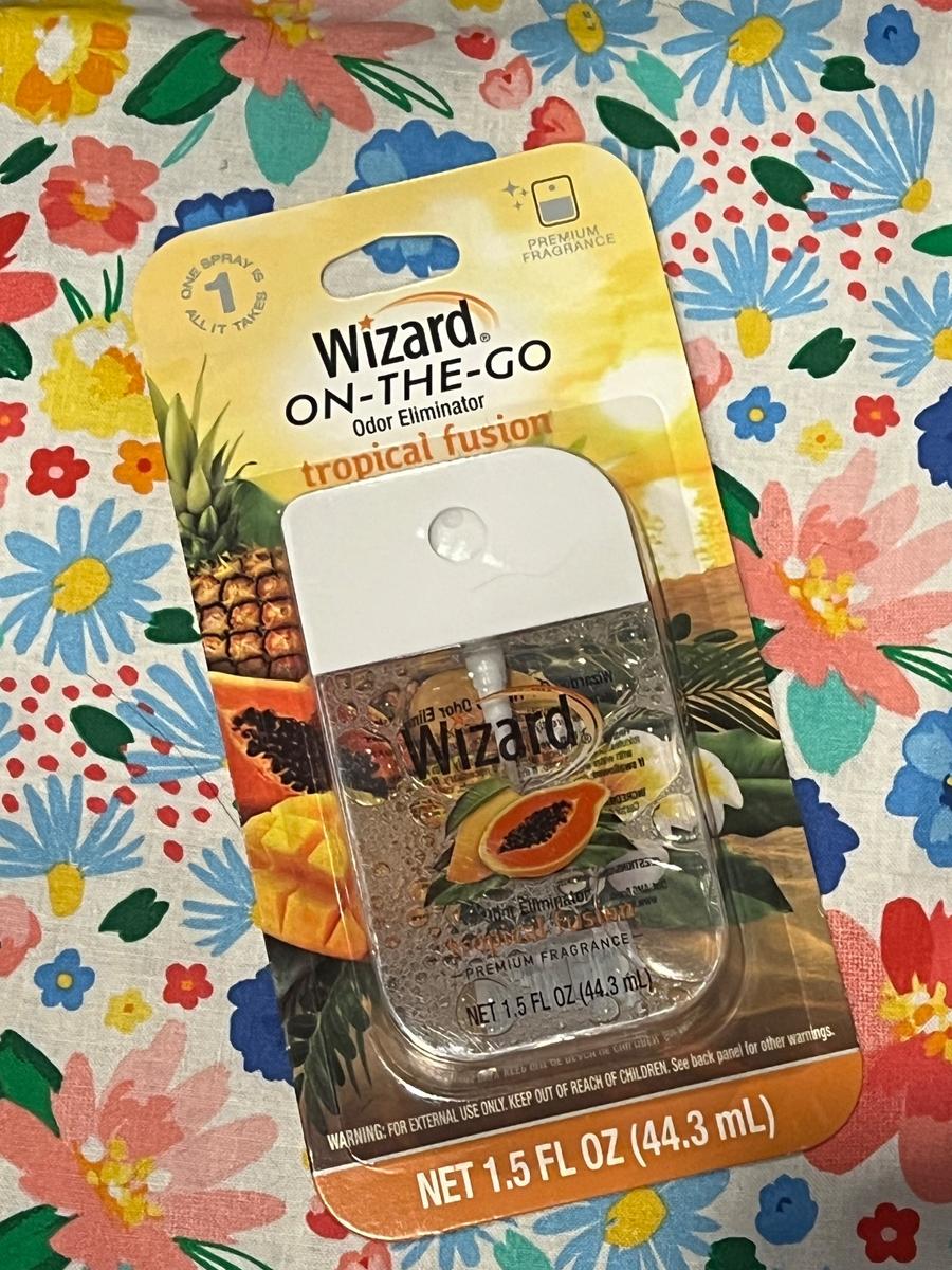 Wizard On-The-Go Odor Eliminator Tropical Fusion Spray