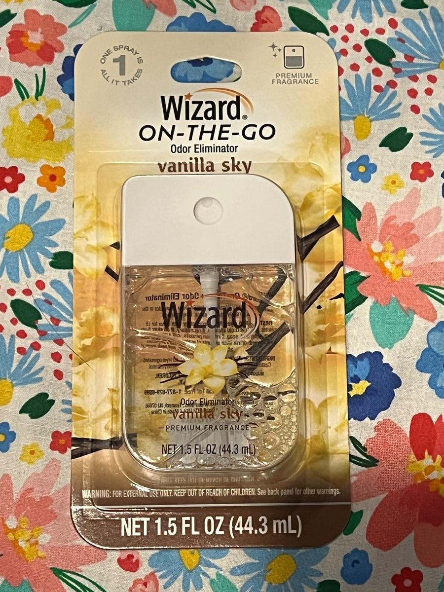 Wizard On-The-Go Vanilla Sky Odor Eliminator Spray