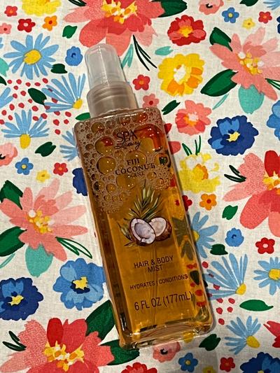 Spa Luxury Fiji Coconut Hair & Body Mist 6oz