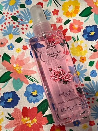 Spa Luxury Parisian Rose Hair & Body Mist 6oz