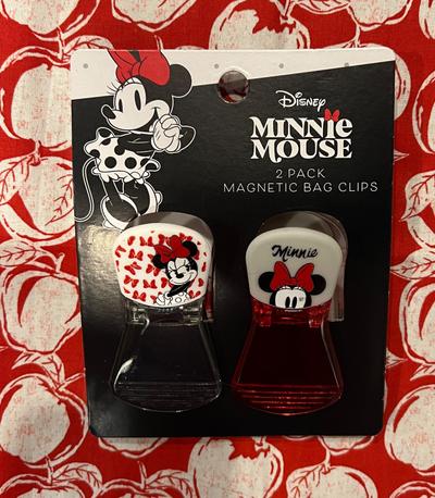 Disney Minnie Mouse Magnetic Bag Clips 2-Pack