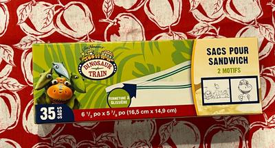 Dinosaur Train sandwich bags 35ct