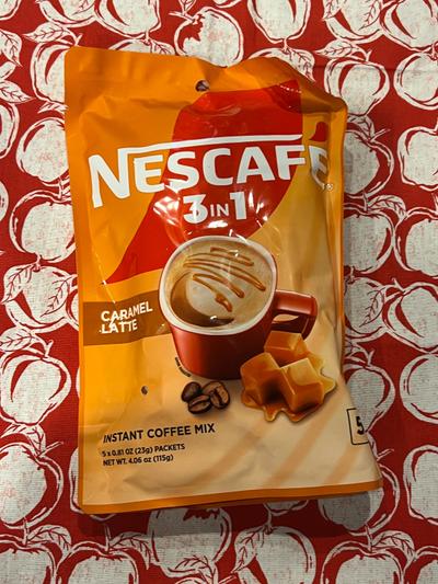 Nescafe 3-in-1 Caramel Latte Instant Coffee Mix 5-pack