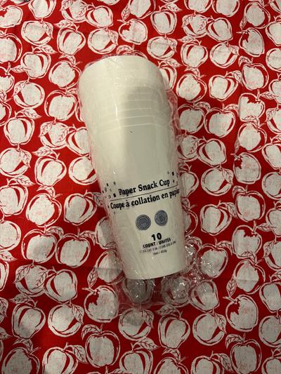 Paper Snack Cups 10-count