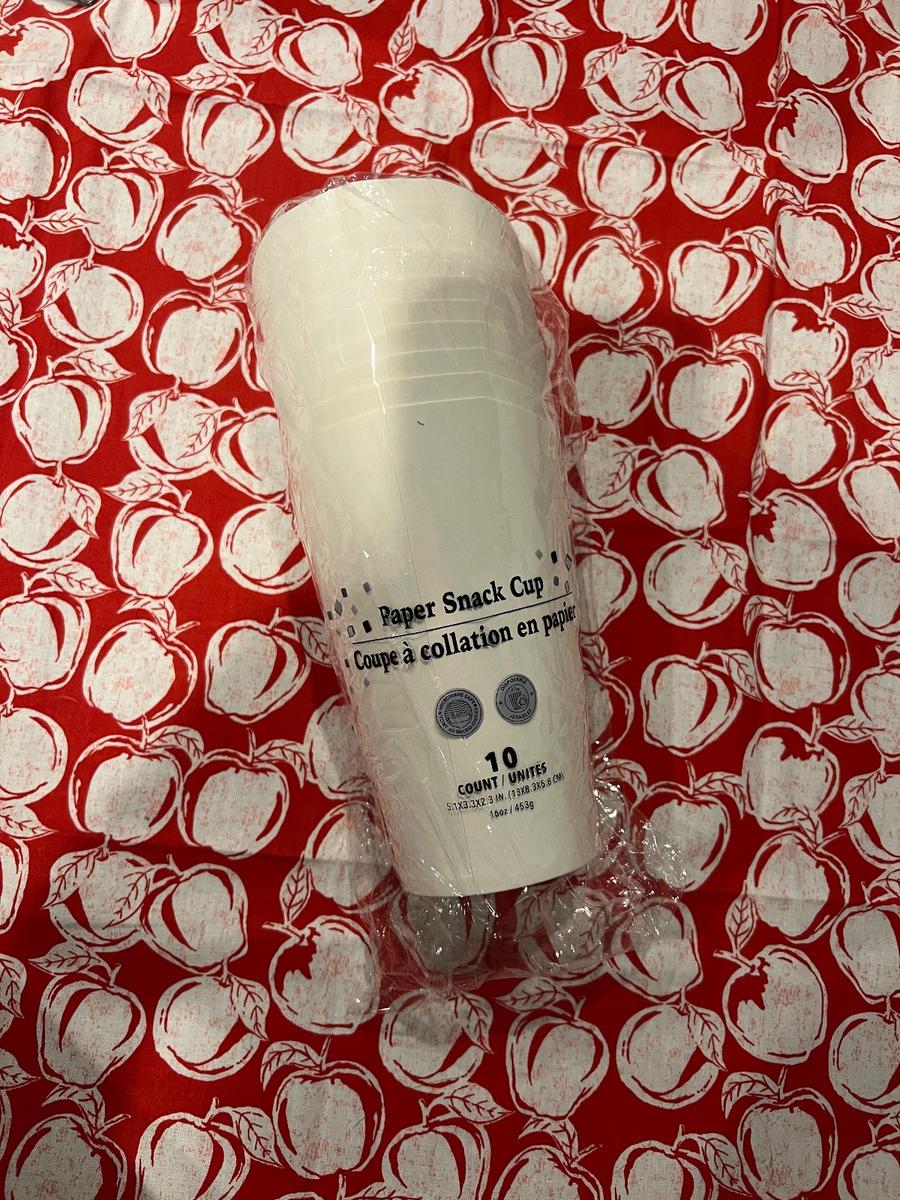 Paper Snack Cups 10-count