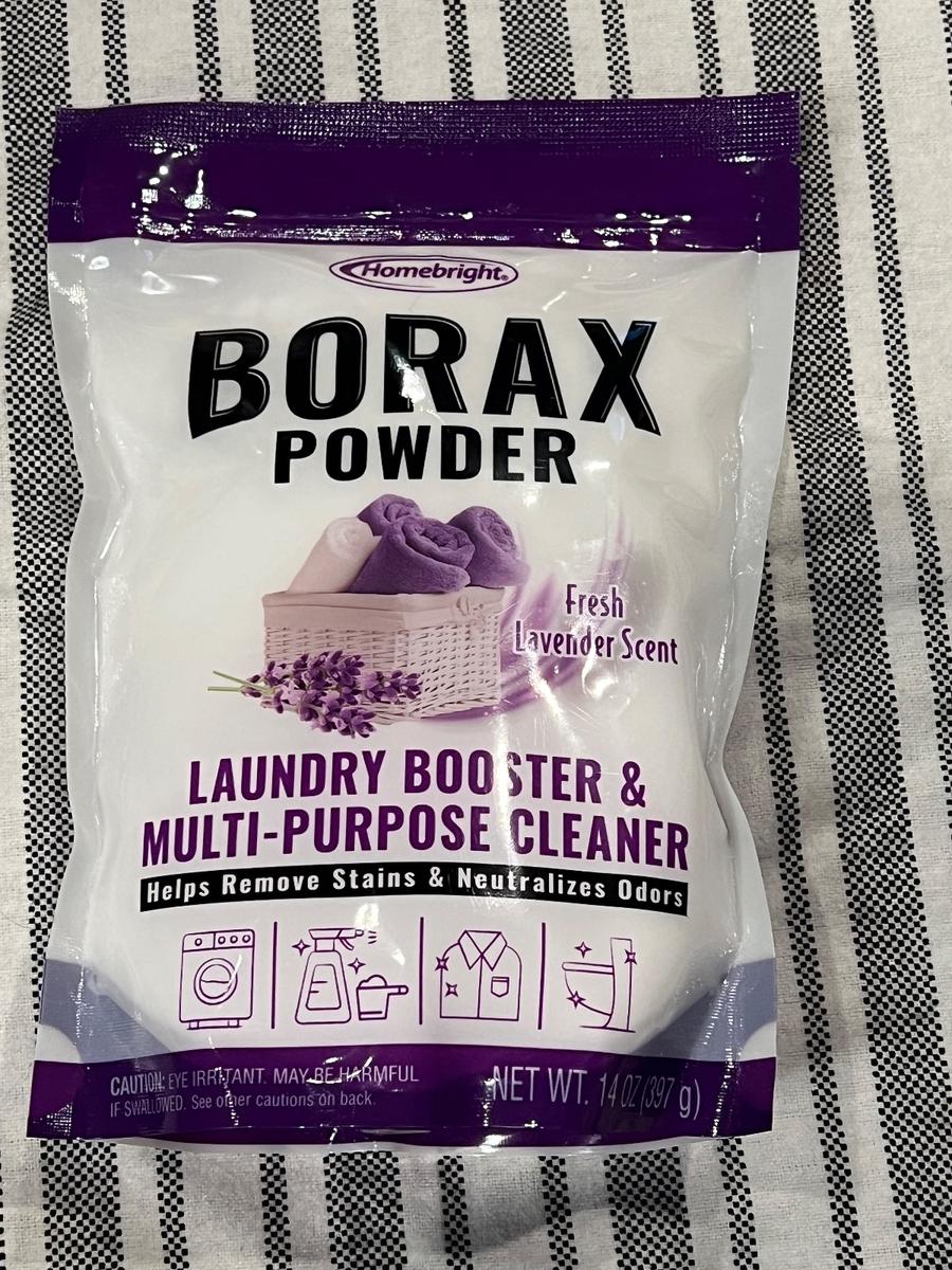 Homebright Borax Powder Laundry Booster Fresh Lavender 14oz