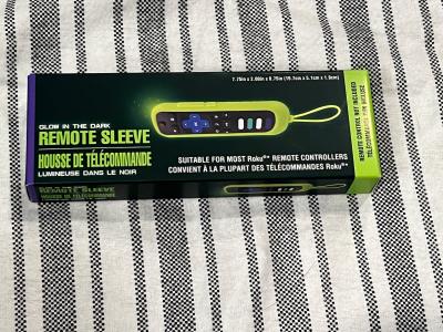 Glow in the Dark Roku Remote Sleeve/ Green