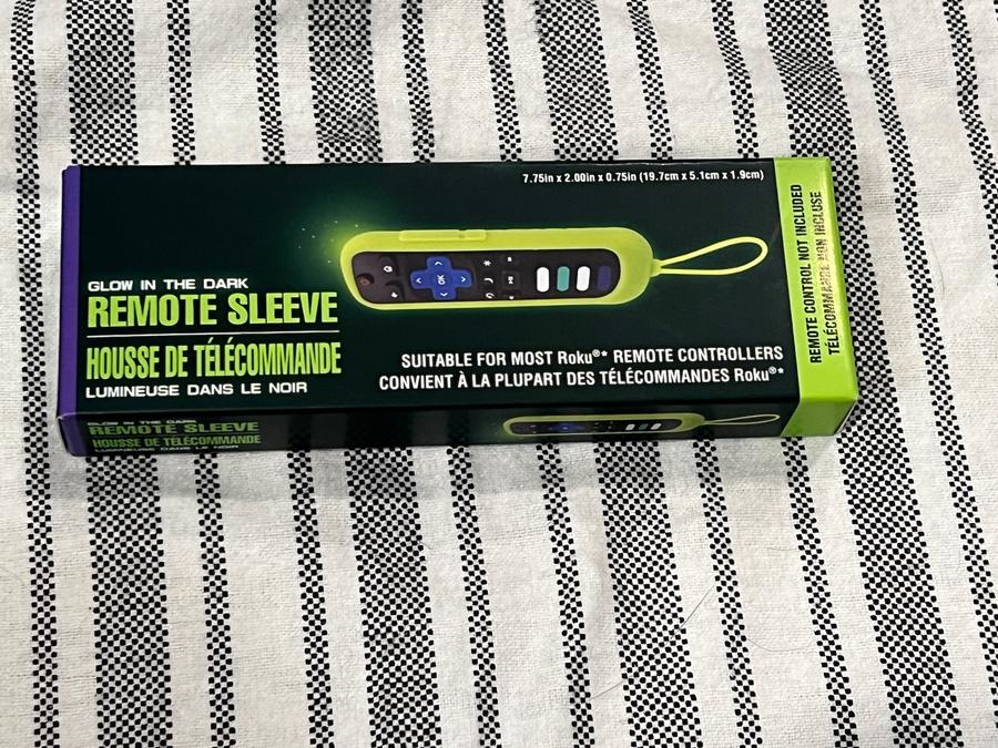 Glow in the Dark Roku Remote Sleeve/ Green