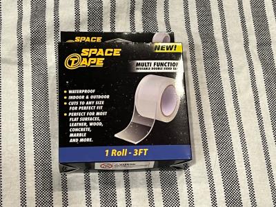 Space Tape Reusable Double Sided Tape 3ft Roll