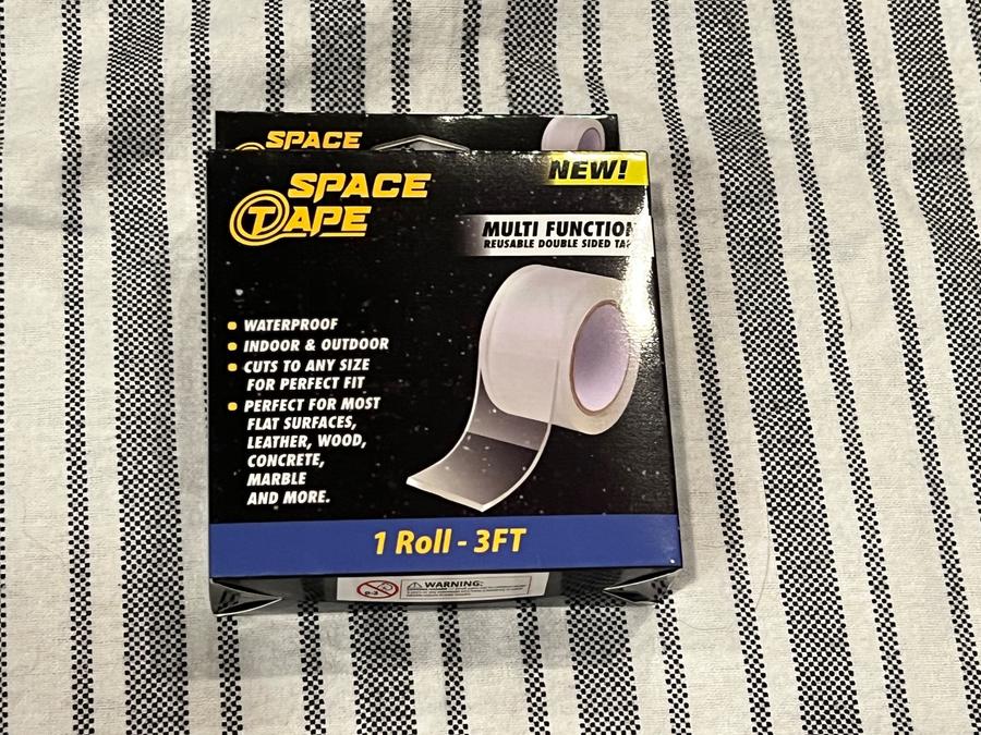 Space Tape Reusable Double Sided Tape 3ft Roll