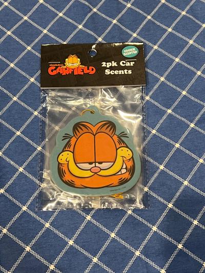 Garfield 2pk Car Scents Cookie Scented Air Fresheners