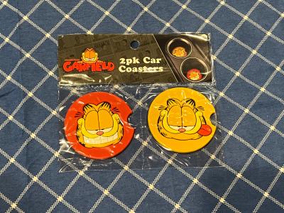 Garfield 2pk Car Coasters