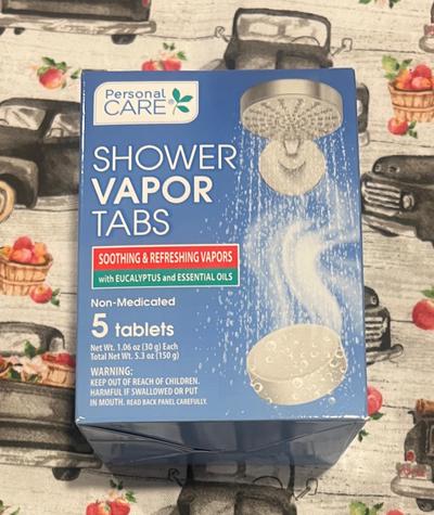 Personal Care Shower Vapor Tabs Eucalyptus 5-count