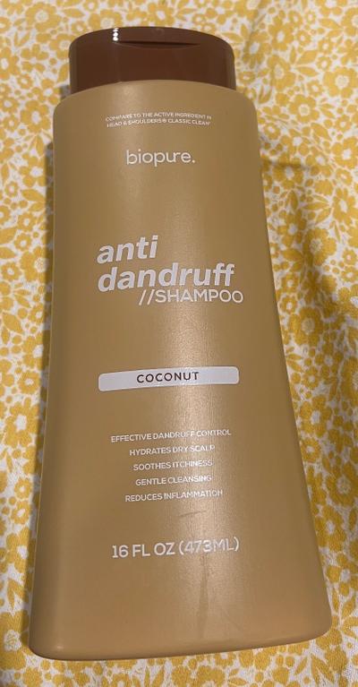 Biopure Anti Dandruff Coconut Shampoo 16oz