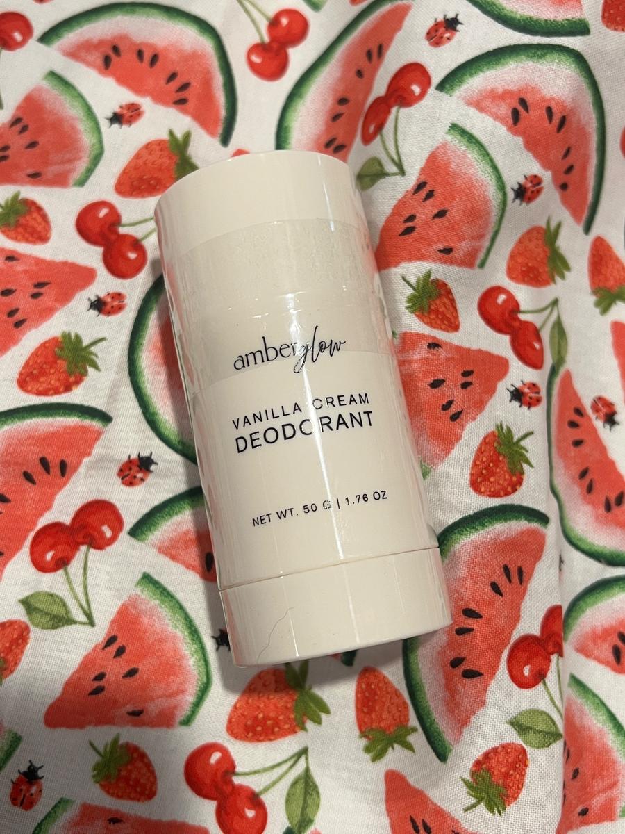 Amber Glow Vanilla Cream Deodorant