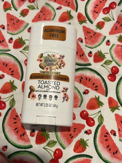 Power Stick Toasted Almond Aluminum-Free Deodorant Limited Edition