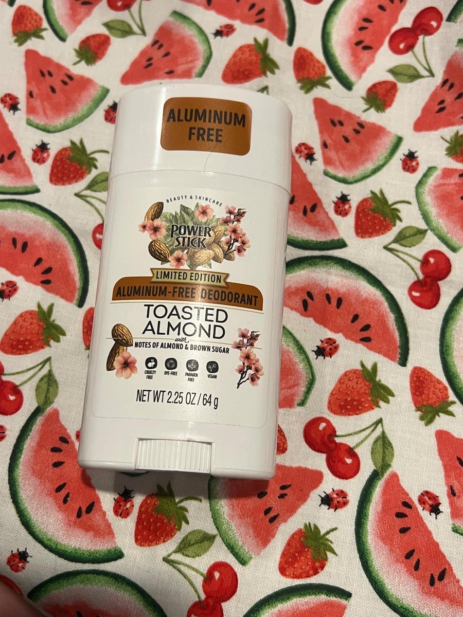 Power Stick Toasted Almond Aluminum-Free Deodorant Limited Edition