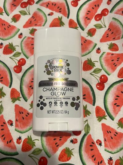 Power Stick Champagne Glow Aluminum-Free Deodorant Limited Edition