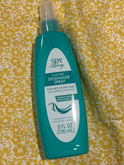 Spa Luxury Tear-Free Detangler Spray 8oz