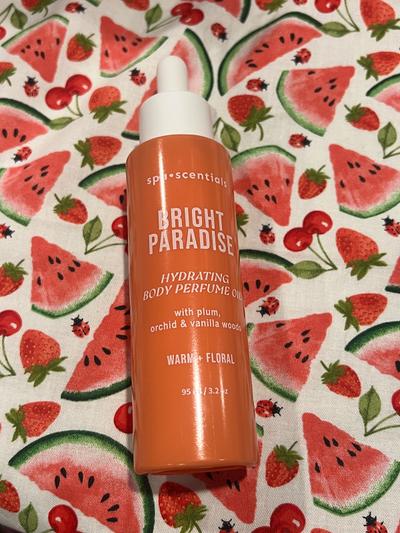 Spa Scentials Bright Paradise Hydrating Body Perfume Oil