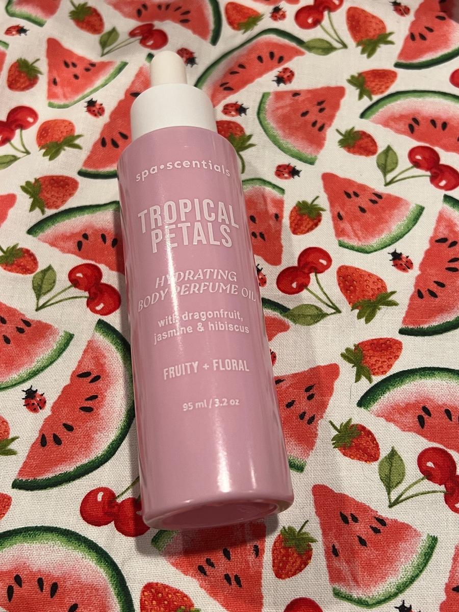Spa Scentials Tropical Petals Hydrating Body Perfume Oil