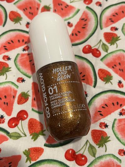 Holler and Glow Go -For-Glow Body Oil /Salted Caramel